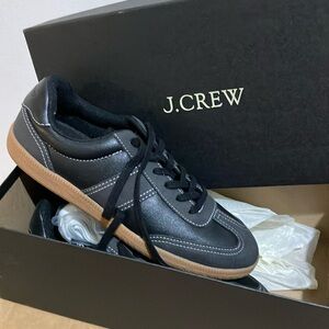 Brand new J.Crew black sneakers.